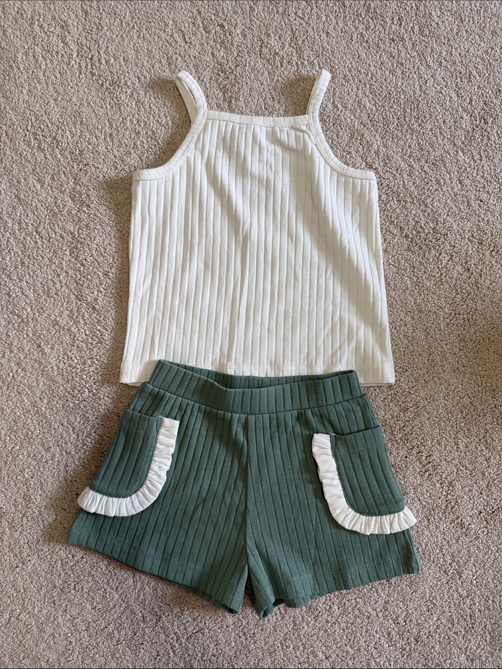 Kate Quinn Ribbed Top + Bottom Set